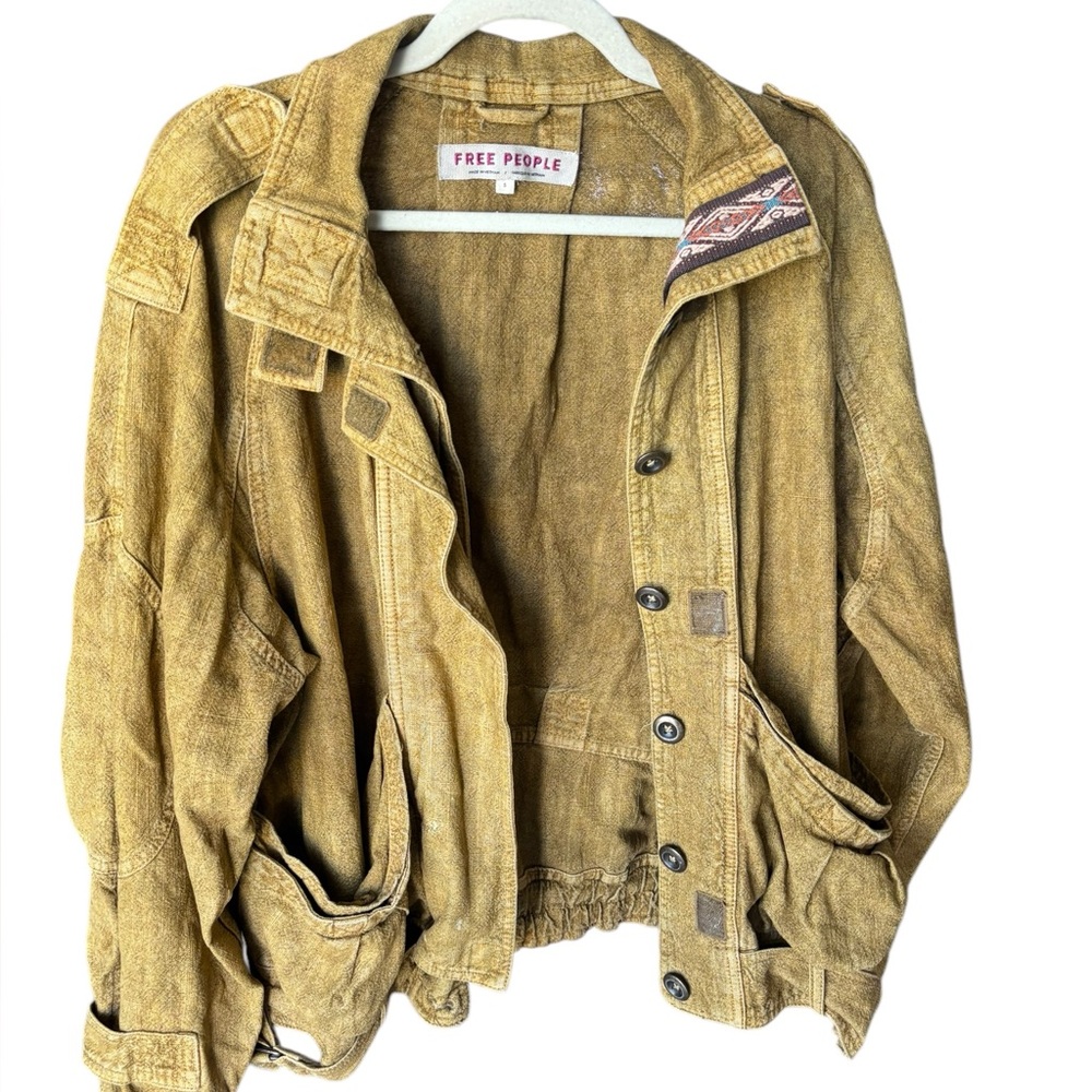 Free People | Jayde Safari Bomber Jacket - Picture 10 of 12